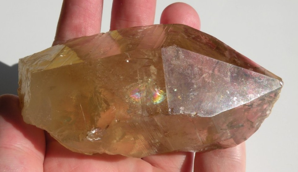 Dévický chrám - Mistrovský krystal citrínu z České republiky z kraje Vysočina